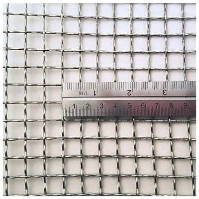 Cartoni di maglia di filo di acciaio inossidabile galvanizzato chiuso con crimp con confezione di 2,5 mm di diametro