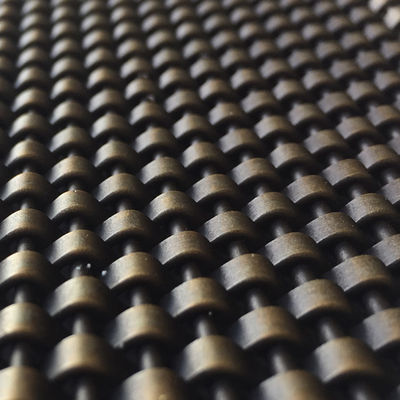 pannelli di rete di filo tessuto resistenti alla corrosione di acciaio rettangolo nickel plating