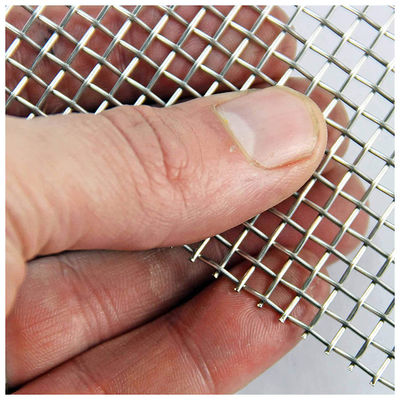 Il PVC ha ricoperto l'acciaio inossidabile di 0.5mm Dia Lock Crimp Wire Mesh