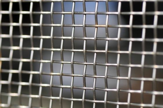 Cavo tessuto anticorrosivo d'acciaio Mesh Panels Polishing Surface Treatment di rettangolo