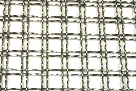 Cavo tessuto anticorrosivo d'acciaio Mesh Panels Polishing Surface Treatment di rettangolo