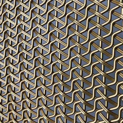 pannelli di metallo tessuto in acciaio galvanizzato di 0,5 mm-6 mm di diametro