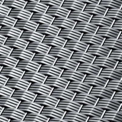 pannelli di metallo tessuto in acciaio galvanizzato di 0,5 mm-6 mm di diametro