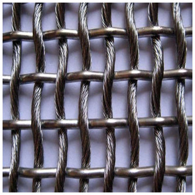 Tessuto di saia d'anodizzazione Mesh Panels Fire Resistance tessuto