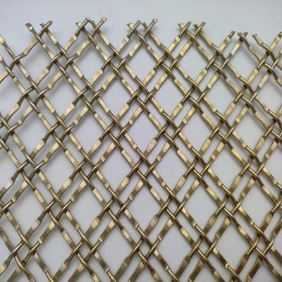 400 Mesh Pvd Gold Decorative Metal Mesh Per Applicazioni Commerciali