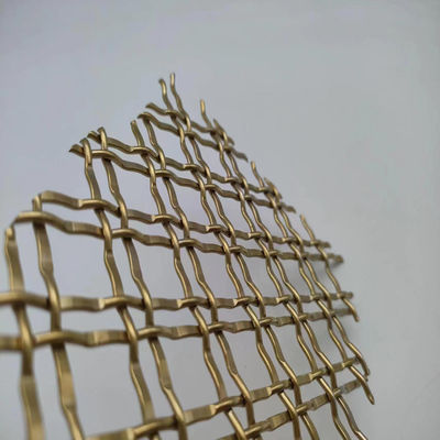 400 Mesh Pvd Gold Decorative Metal Mesh Per Applicazioni Commerciali