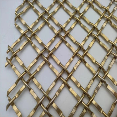 400 Mesh Pvd Gold Decorative Metal Mesh Per Applicazioni Commerciali