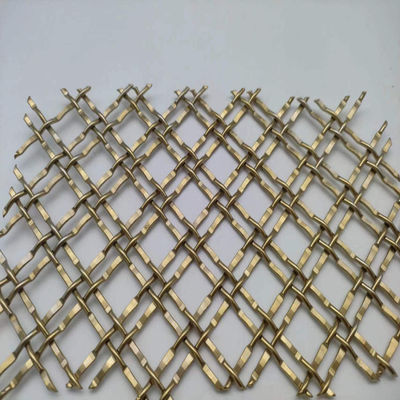 400 Mesh Pvd Gold Decorative Metal Mesh Per Applicazioni Commerciali