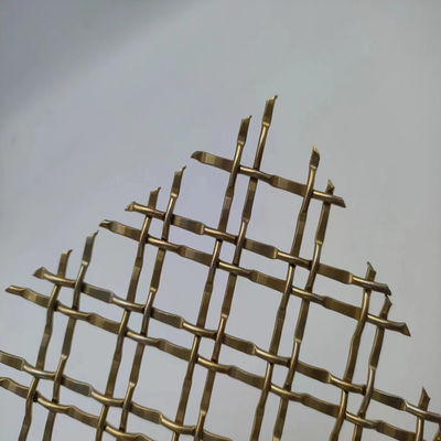 400 Mesh Pvd Gold Decorative Metal Mesh Per Applicazioni Commerciali