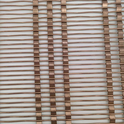 Acciaio di colore di ottone Filtro di acciaio Decorativo Filtro di maglia Screen Pvc Rivestito