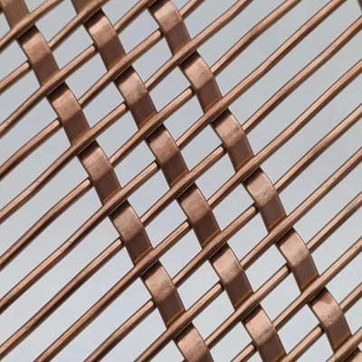 Acciaio di colore di ottone Filtro di acciaio Decorativo Filtro di maglia Screen Pvc Rivestito