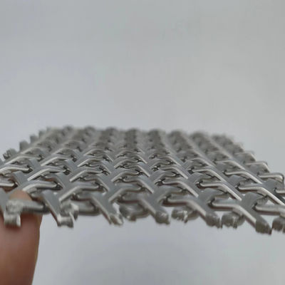 Moderno stile interno mesh di filo di acciaio inossidabile piatto per proteggere la ringhiera