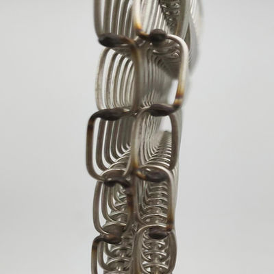 Diametro della rete di filo tessuto a spirale d'argento Dimensione 2 mm-20 mm