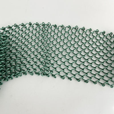 Iso Anodizing Metal Chain Curtain con taglia di buco personalizzata