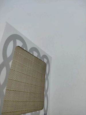 0.6 mm spessore vetro laminato metallo maglia decorativa per l'industria