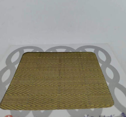 0.6 mm spessore vetro laminato metallo maglia decorativa per l'industria