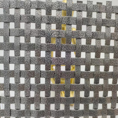 Lustratura di rete di filo architettonico dimensioni personalizzate realizzate su misura Finitura
