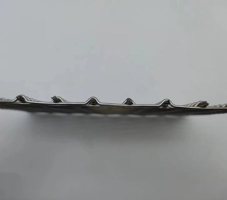 Rivestimento anodizzante Quadrato di tessuto a maglia metallica leggera e flessibile