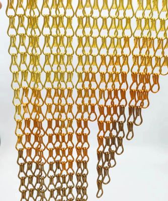 Fabbrica di maglie di metallo flessibile e personalizzabile per l'anodizzazione 41,5% Area di apertura