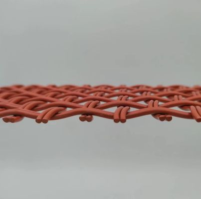 Arancione 5 mm Griglia di acciaio inossidabile architettonica Larghezza 0,6 m-2,4 m