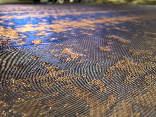 Mural di maglia di filo tessuto ad alta durata per tessuto a maglia 3d