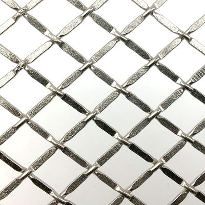 Griglie di rete di filo decorativo lucidato spessore 0,5-2 mm Eco-friendly