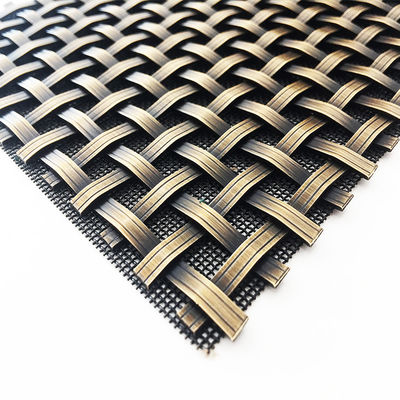 Griglie metalliche decorative a maglia da 2-6 mm a forma di foro quadrato