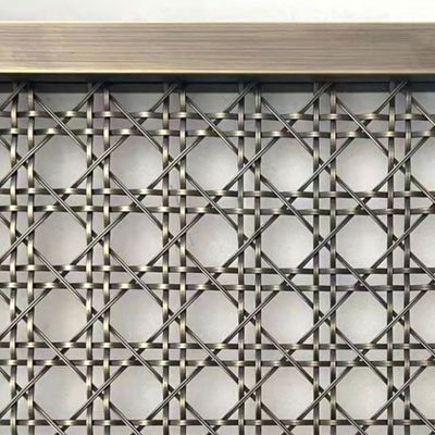 Griglie a maglia decorativa a forma di buco quadrato Ecofriendly 30m