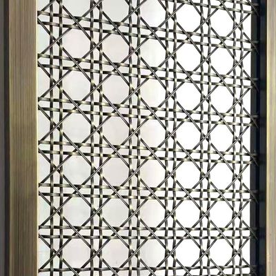 Griglie a maglia decorativa a forma di buco quadrato Ecofriendly 30m