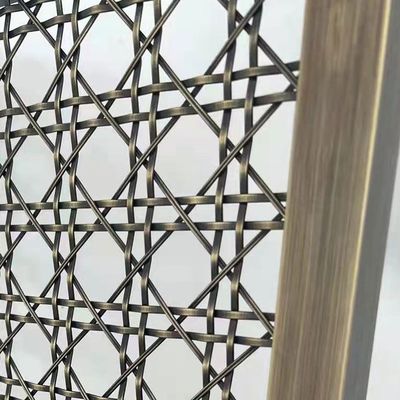 Griglie a maglia decorativa a forma di buco quadrato Ecofriendly 30m