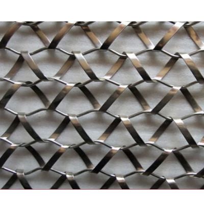0.5mm-2.0mm Diametro del filo Maglia a spirale con certificato SGS / Larghezza 0.5m-2.0m
