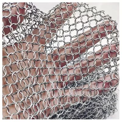 schermo / cortina di filtraggio della luce anello link mesh tenda con 1mm Guague filo