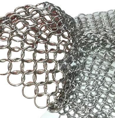Tende a schermo di acciaio inossidabile Tende a maglia a catena di acciaio inossidabile con spessore di filo di 1 mm