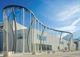 In acciaio inossidabile Decorative Chain Ring Mesh Curtain Screen Edificio parete esterna