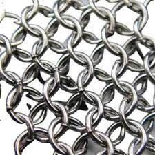 In acciaio inossidabile Decorative Chain Ring Mesh Curtain Screen Edificio parete esterna