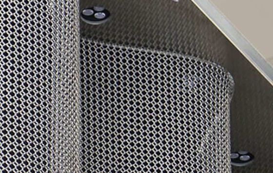 schermo / cortina di filtraggio della luce anello link mesh tenda con 1mm Guague filo