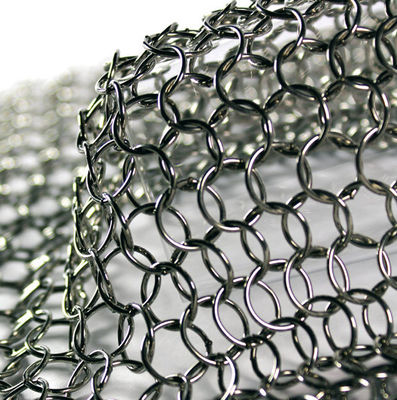 schermo / cortina di filtraggio della luce anello link mesh tenda con 1mm Guague filo