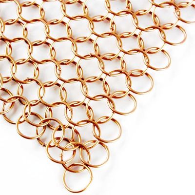 schermo / cortina di filtraggio della luce anello link mesh tenda con 1mm Guague filo