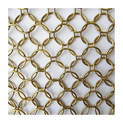 Tende a schermo di acciaio inossidabile Tende a maglia a catena di acciaio inossidabile con spessore di filo di 1 mm