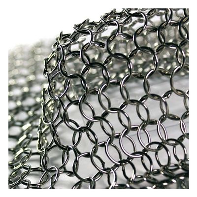 Tende a schermo di acciaio inossidabile Tende a maglia a catena di acciaio inossidabile con spessore di filo di 1 mm