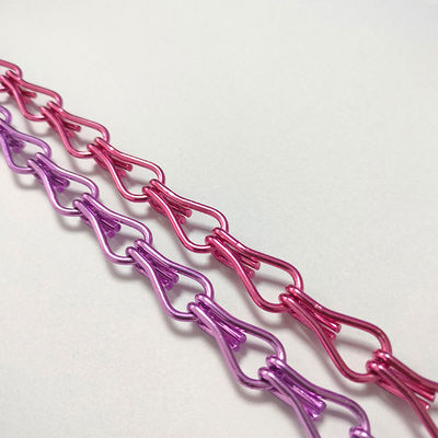 Produttori all'ingrosso di catene per ganci di alluminio per la decorazione domestica, controllo dei parassiti, divisori per hotel personalizzati, tende per ganci di alluminio
