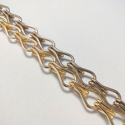 Catena di alluminio personalizzabile a schermo a mosca filtro di diametro 2 mm Dimensione standard 12 mm * 24 mm