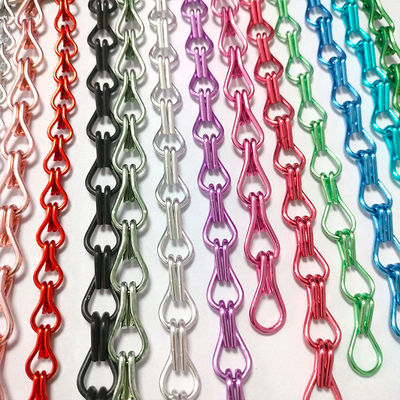 Tende a catena per porte a maglia Tende a schermo per porte Tende a maglia in alluminio Tende a maglia