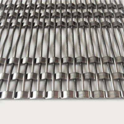 0.8mm 2.0mm Diametro del filo Acciaio inossidabile Griglia architettonica Facile installazione