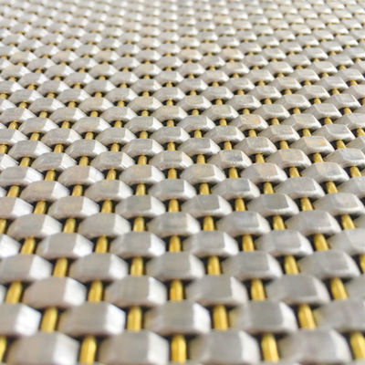 Diametro del filo 0,8 mm 2,0 mm pannello di maglia in acciaio inossidabile tessuto semplice per il muro di copertura