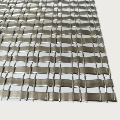 Acciaio inossidabile Griglia di apertura architettonica Dimensione 1,2 mm 5,0 mm Diametro del filo 0,8 mm 2,0 mm Lunghezza 30 m