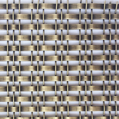 Acciaio inossidabile Griglia di apertura architettonica Dimensione 1,2 mm 5,0 mm Diametro del filo 0,8 mm 2,0 mm Lunghezza 30 m
