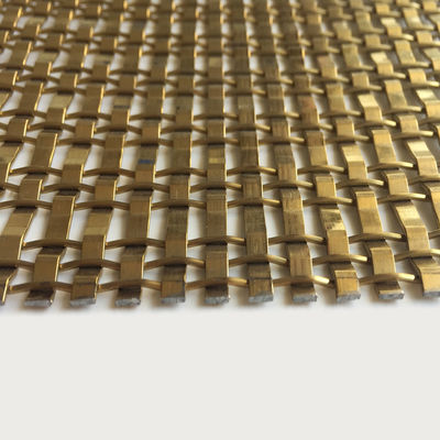 Acciaio inossidabile Griglia di apertura architettonica Dimensione 1,2 mm 5,0 mm Diametro del filo 0,8 mm 2,0 mm Lunghezza 30 m