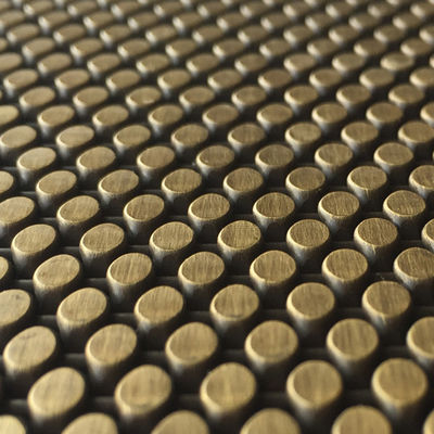 Maglia architettonica in acciaio inossidabile elegante e resistente per tende soffitti sospesi con aspetto speciale
