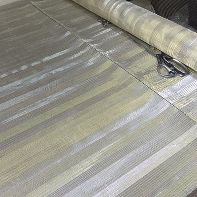 Lustratura di vetro stratificato a maglia di filo 1-2m larghezza Cooper Cloth per grafica incisa
